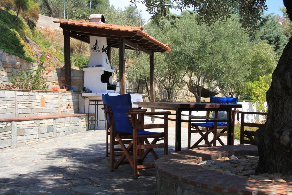 Ferienwohnung Helios Land Néos Marmarás Exterior foto